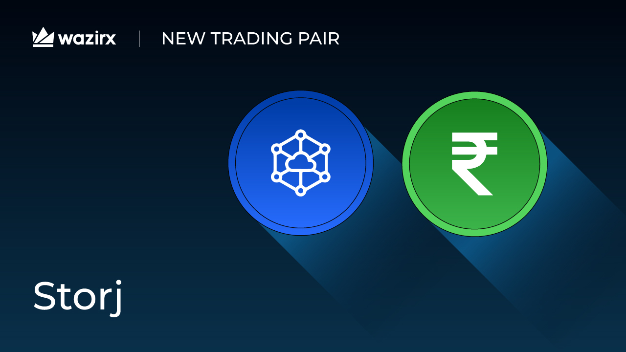 STORJ INR Trading On WazirX WazirX Blog