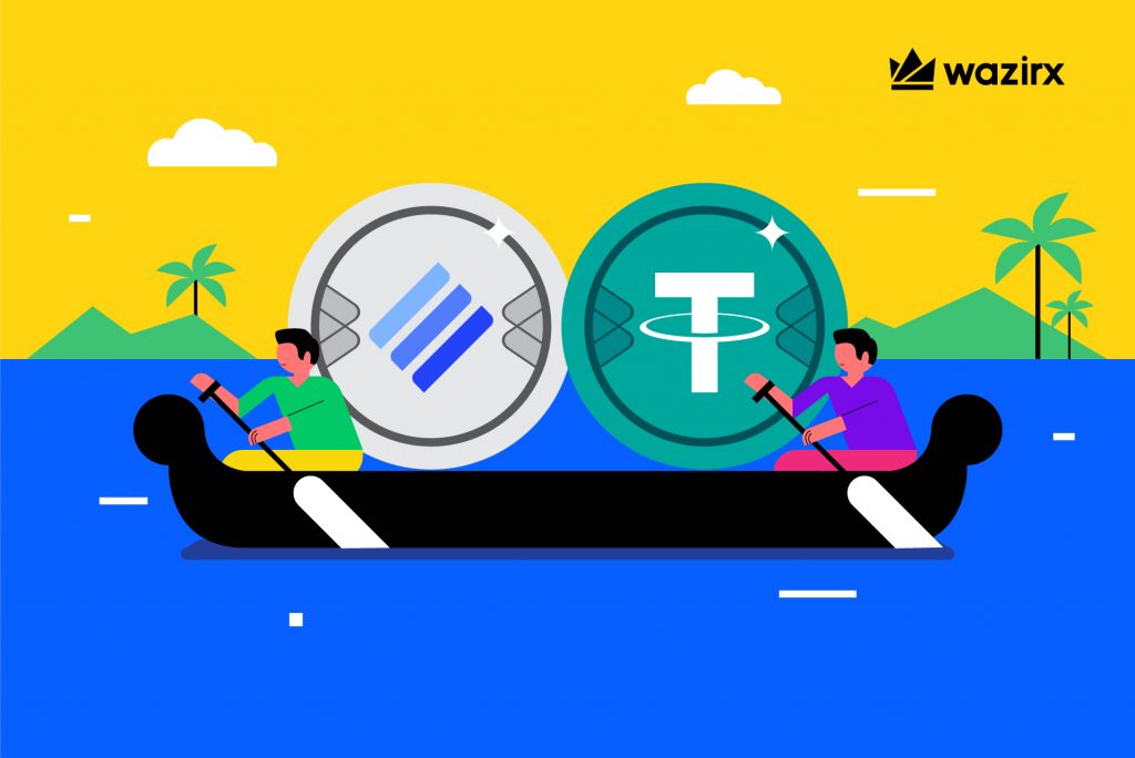 WazirX પર LINA/USDT ટ્રેડિંગ (LINA/USDT trading on WazirX)