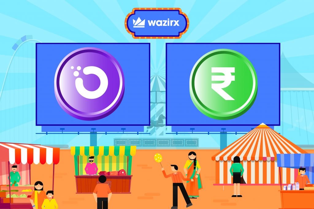 WazirX पर OXT/INR ट्रेडिंग (OXT/INR trading on WazirX)