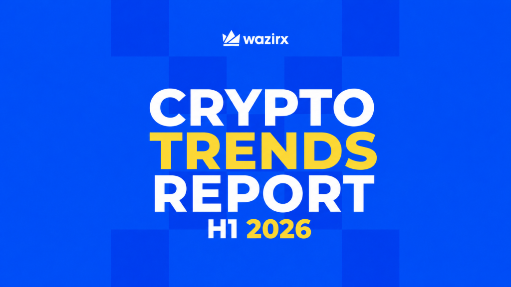 WazirX भारत के क्रिप्टो ट्रेंड्स की रिपोर्ट: H1 2026