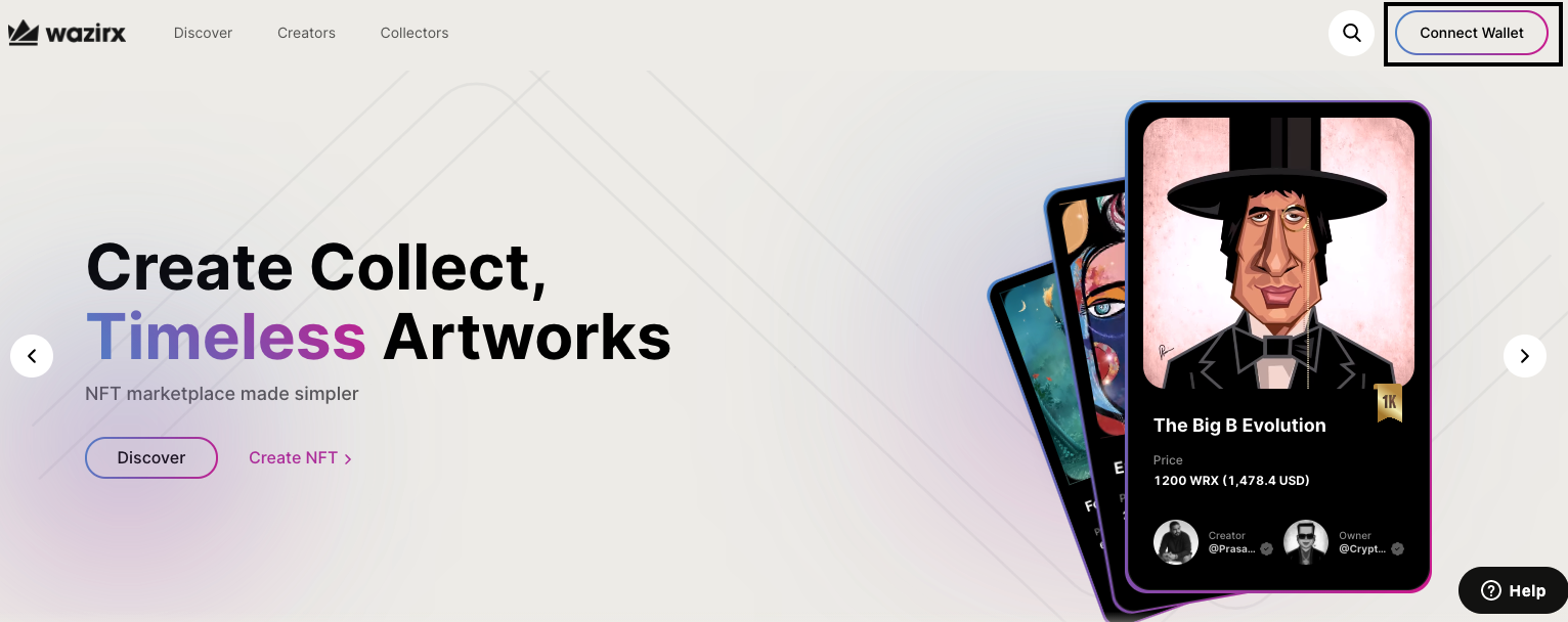 WazirX NFT मार्केटप्लेस में अकाउंट कैसे बनाएं? (How to Create an