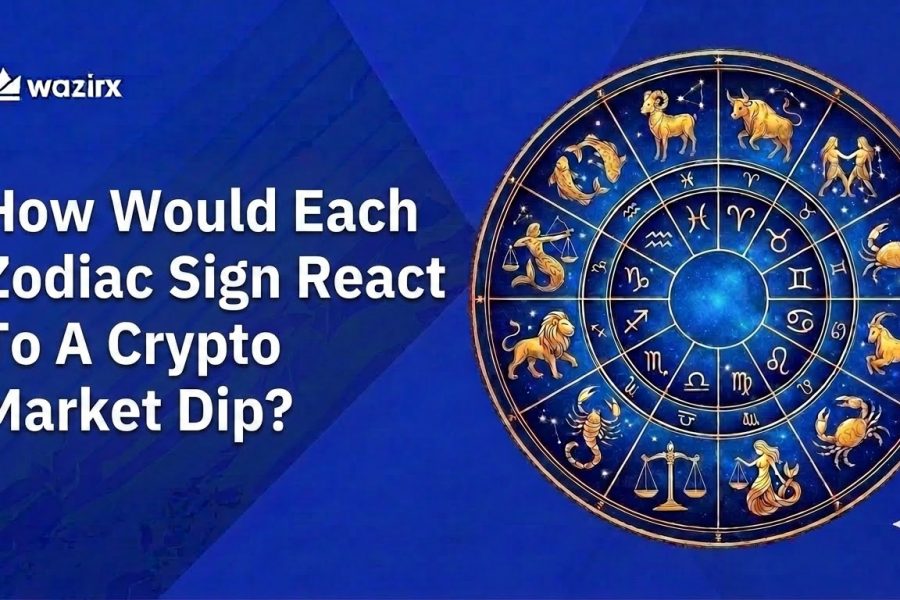 How would your zodiac sign react to a crypto market dip? Discover who may HODL, research, overthink, or panic when Bitcoin falls.