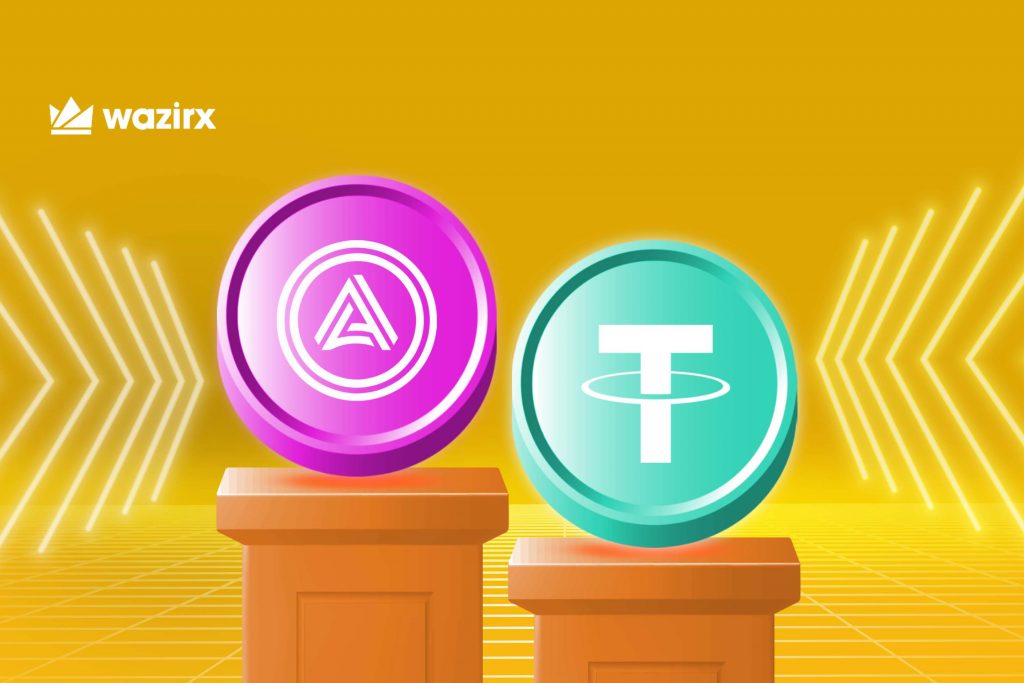 WazirXஇல் ACA/USDT வர்த்தகம் (ACA/USDT trading on WazirX)