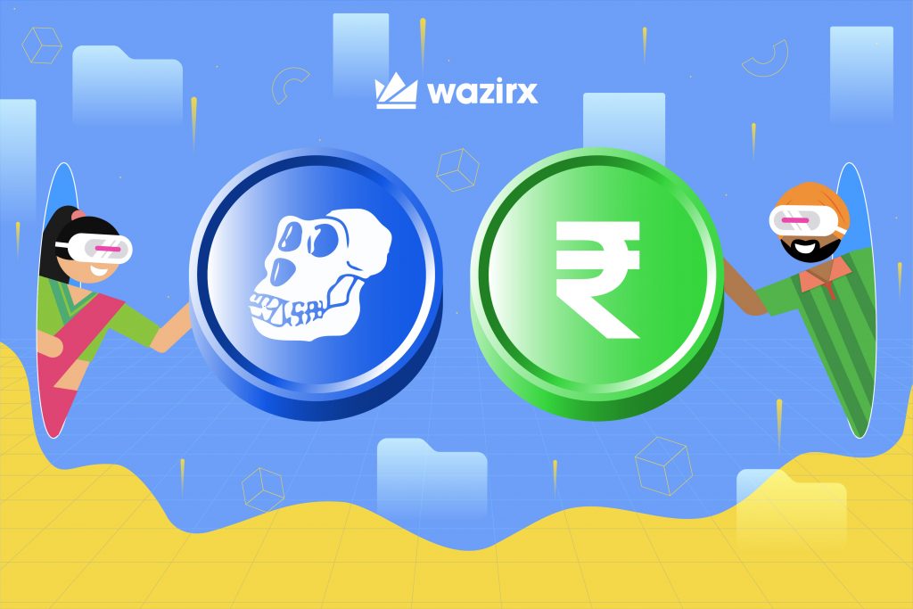 WazirX இல் APE/INR வர்த்தகம் (APE/INR trading on WazirX)