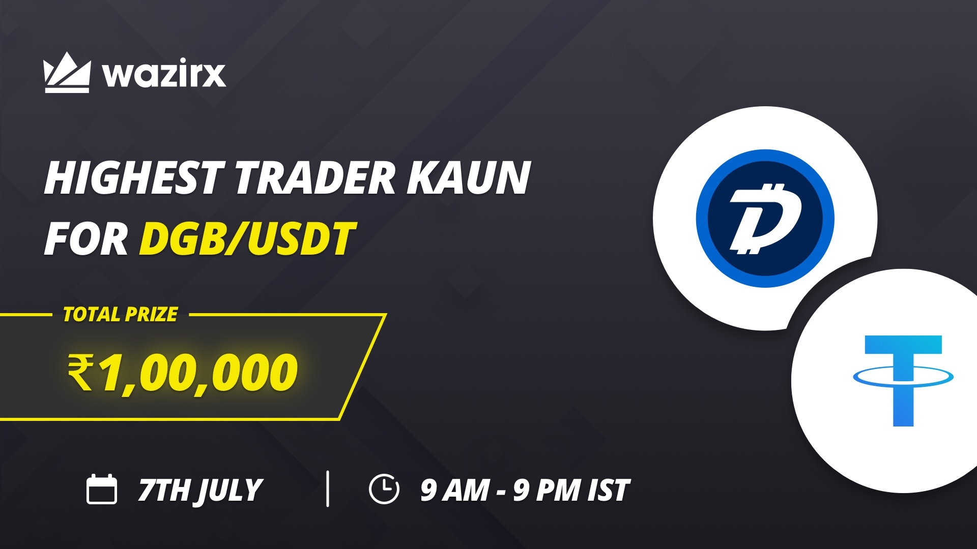 DigiByte on WazirX + Highest Trader Kaun - WazirX Blog