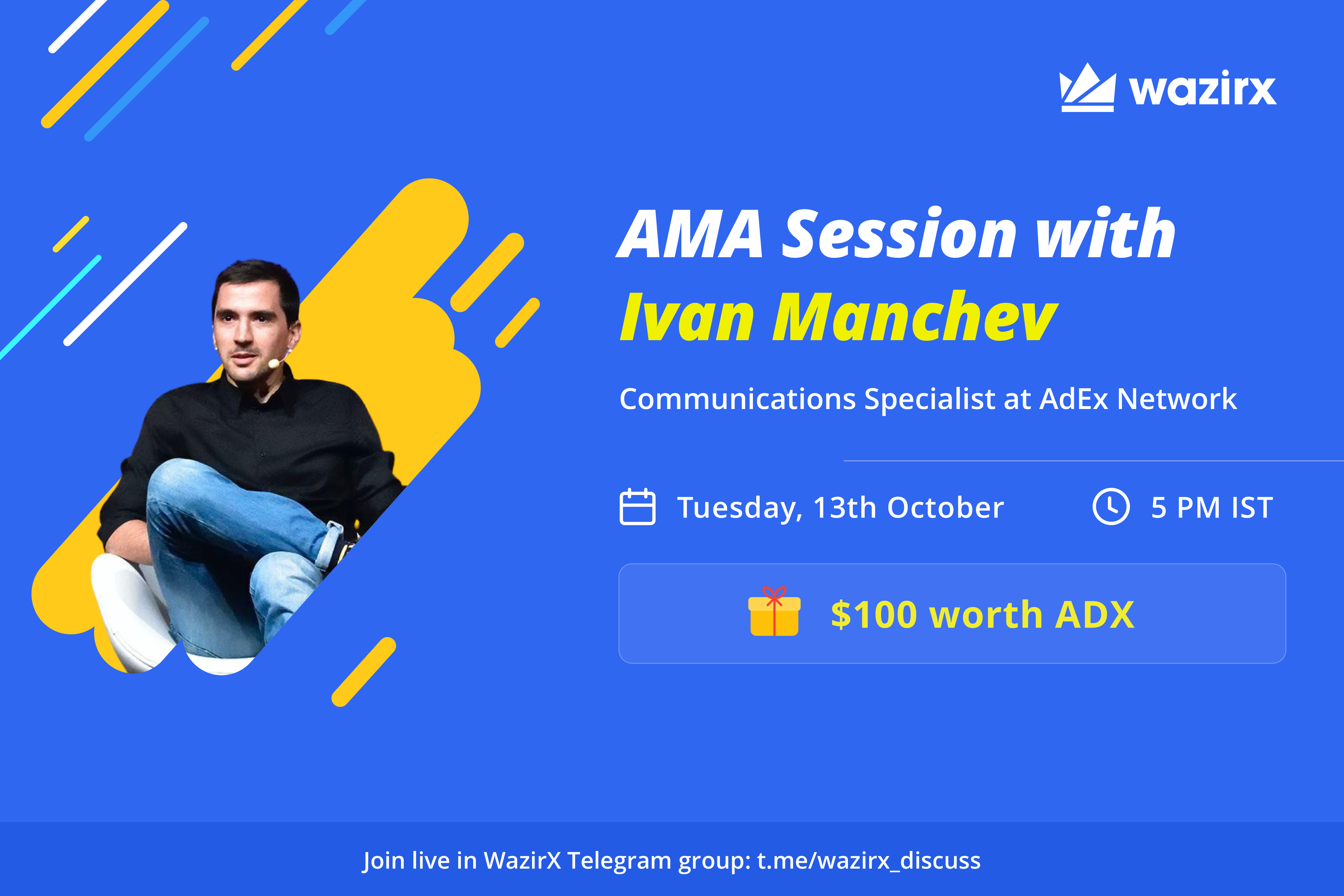AMA with Ivan Manchev (AdEx Network): Summary - WazirX Blog