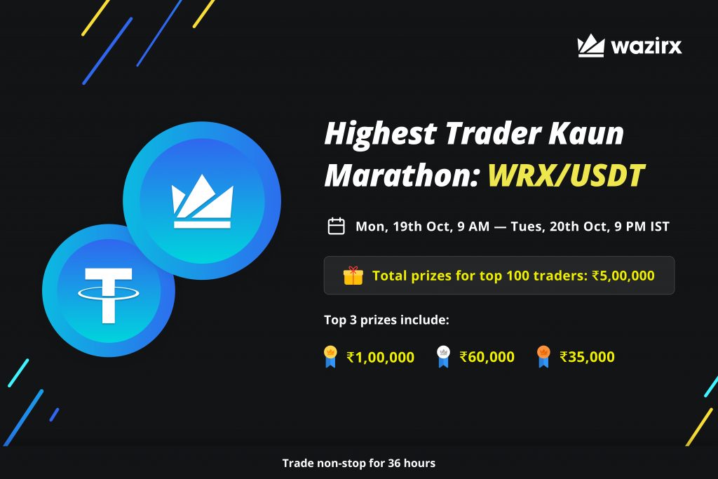 Highest Trader Kaun Marathon: WRX/USDT