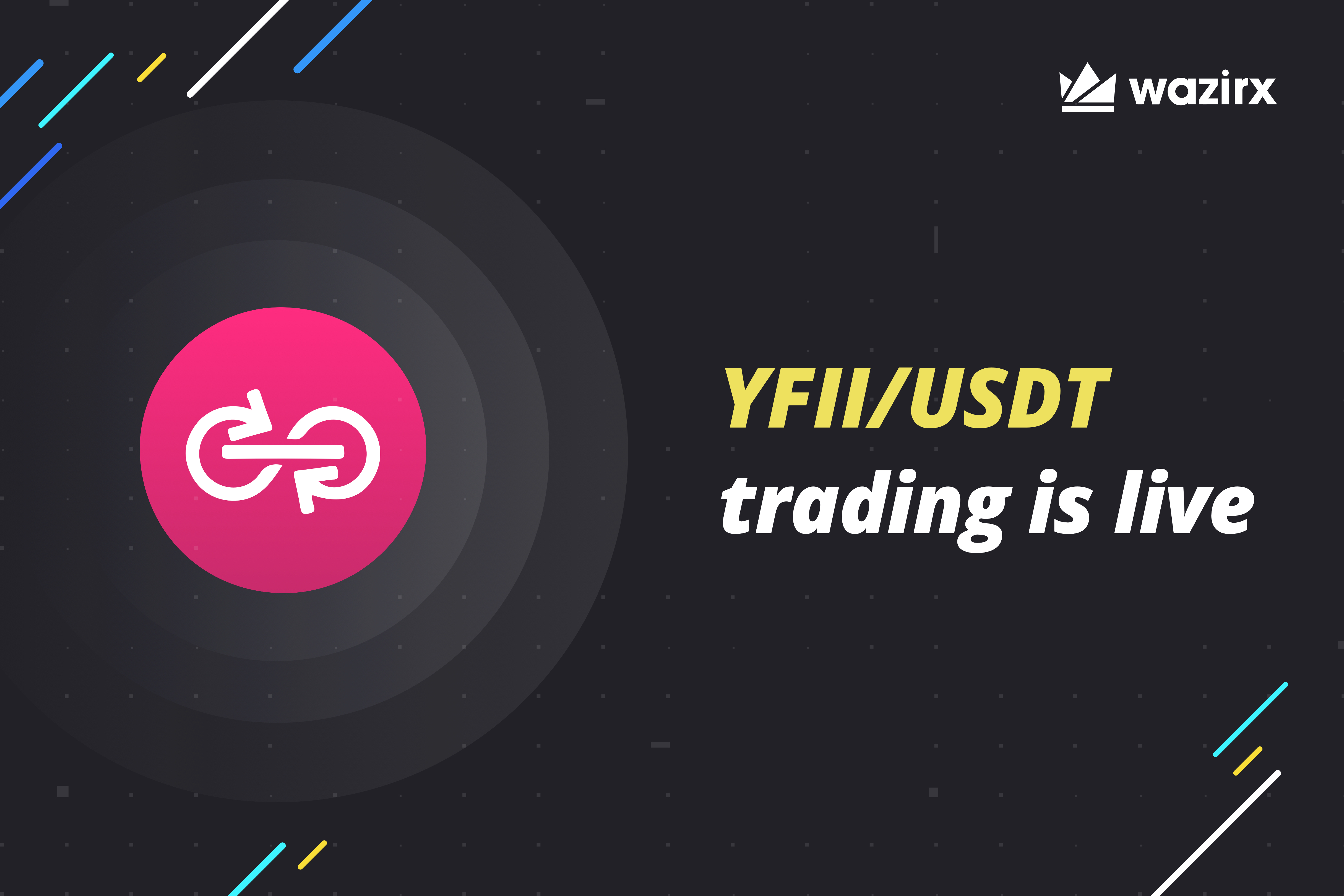 YFII/USDT trading is live