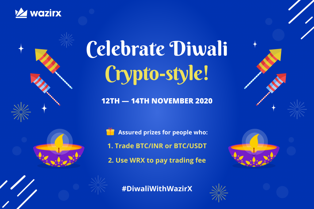 Celebrate Diwali crypto-style with WazirX