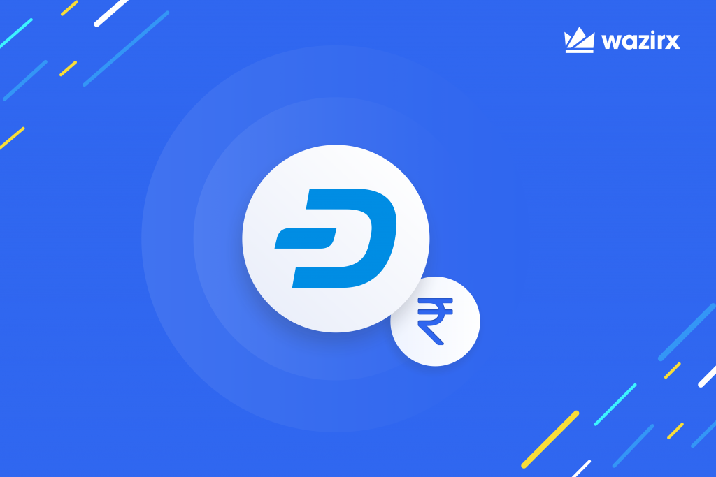 DASH/INR trading is live on WazirX