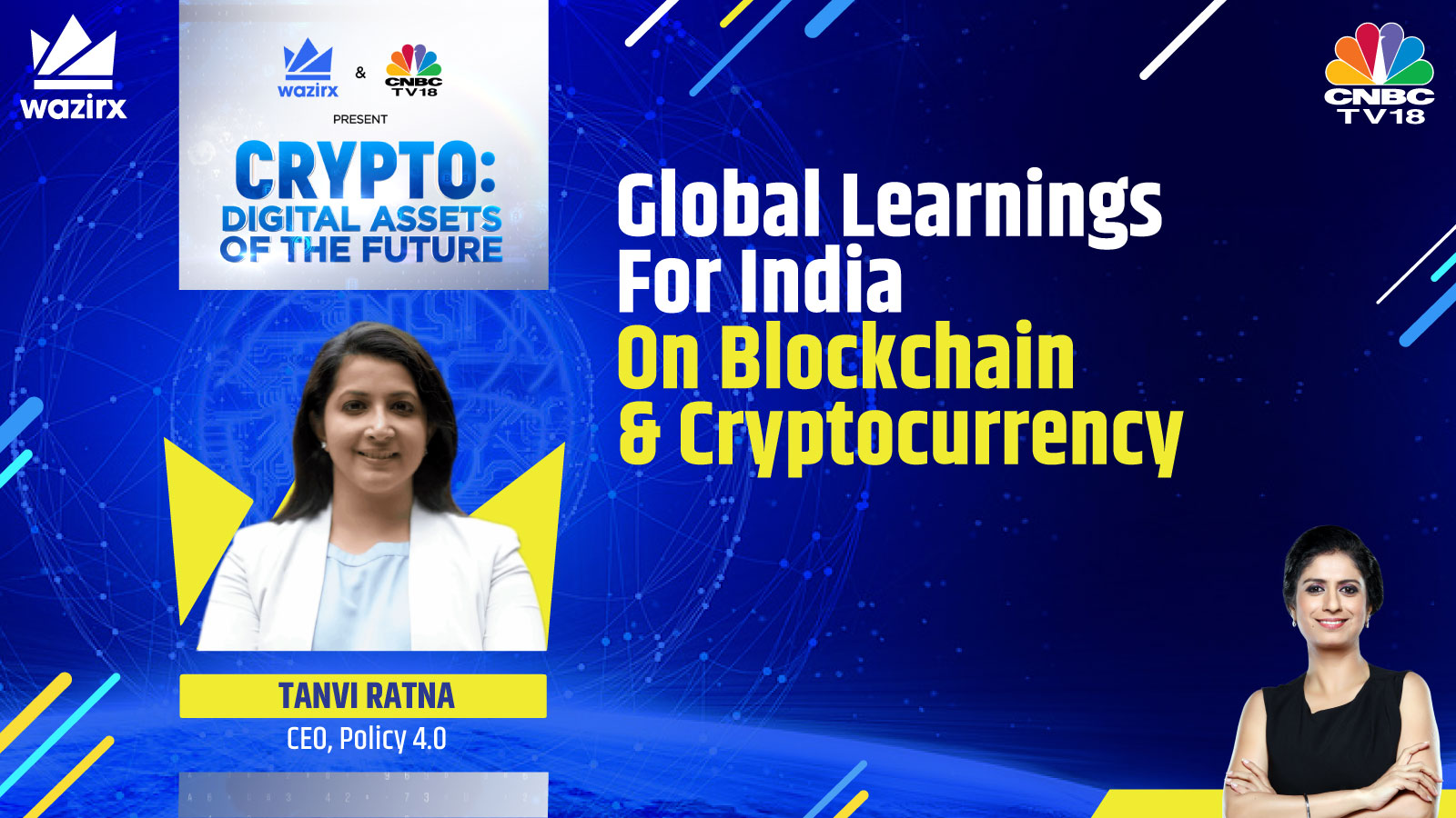 Tanvi Ratna on Global Learnings For India On Blockchain & Cryptocurrency