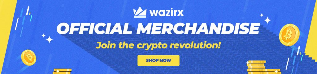 Crypto Merch Store by WazirX