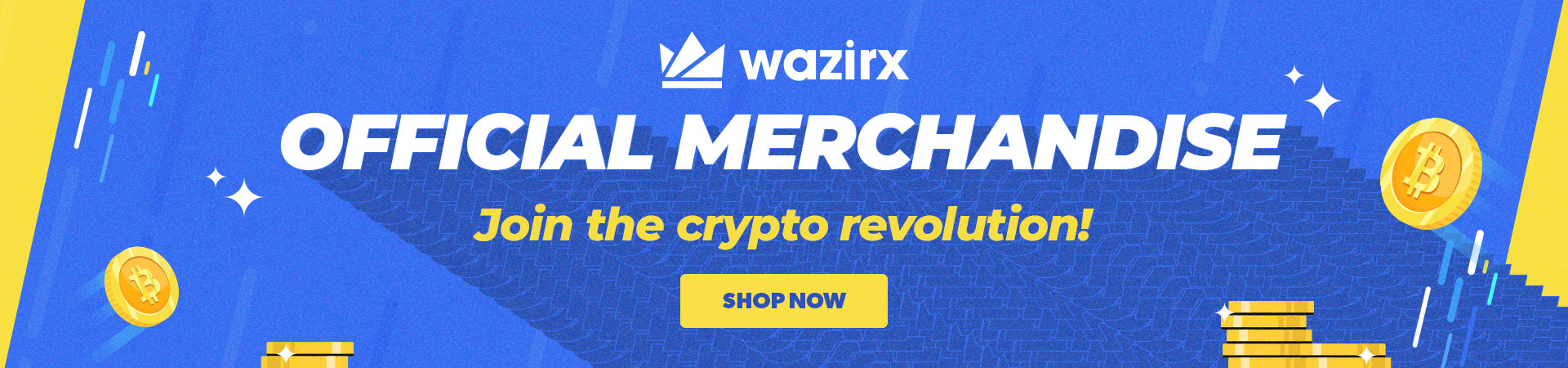 Crypto Merch Store by WazirX