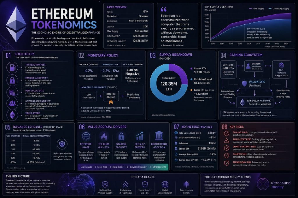 Ethereum Tokenomics 2026