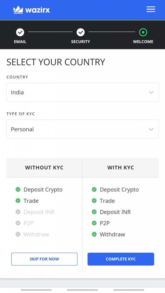 KYC verification process