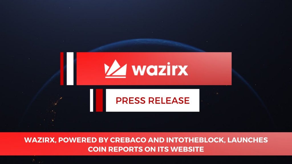 WazirX, powered by CREBACO and IntoTheBlock, launches coin reports on its website