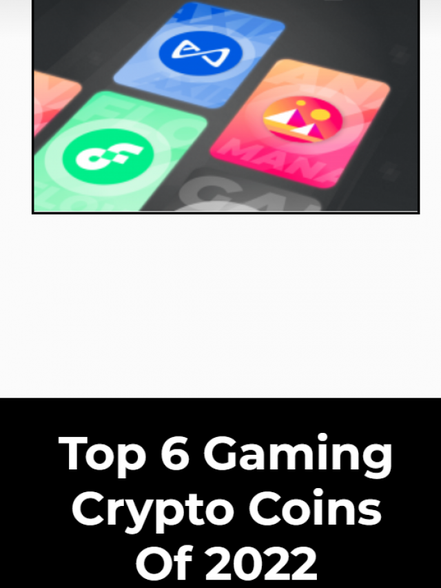 top 6 gaming crypto coins