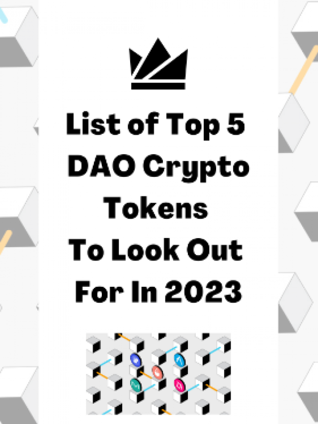 Web story - DAO token