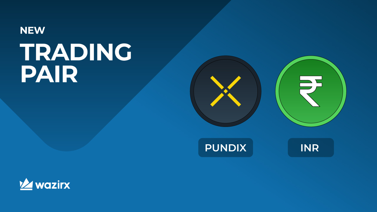 PUNDIX/INR trading on WazirX - WazirX Blog