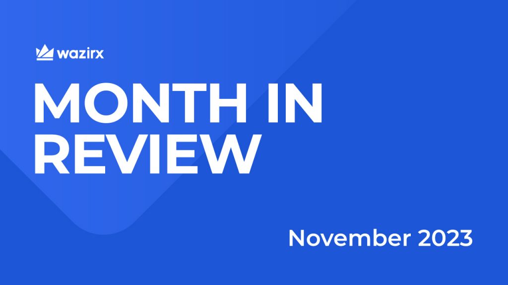 Month in Review - November 2023