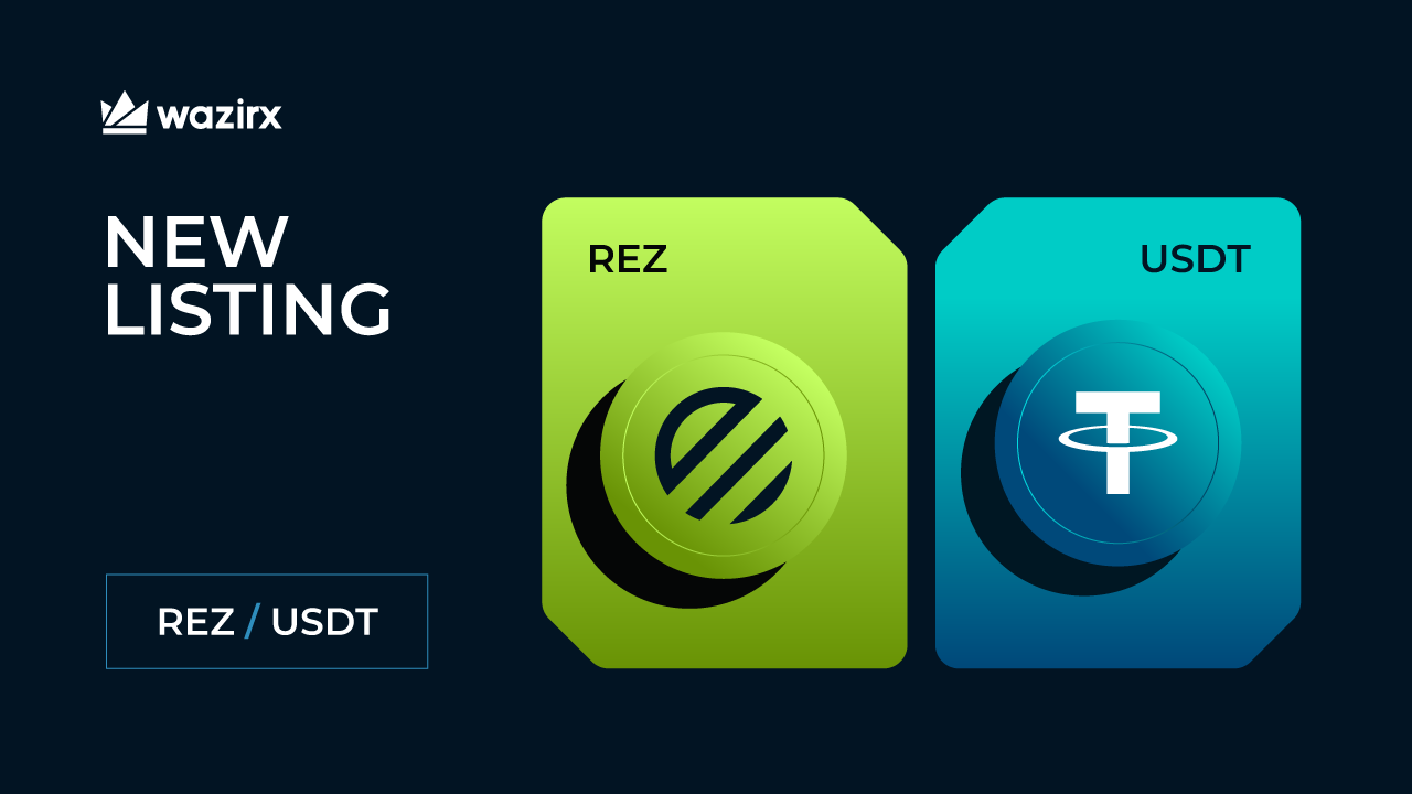 REZ/USDT trading on WazirX - WazirX Blog