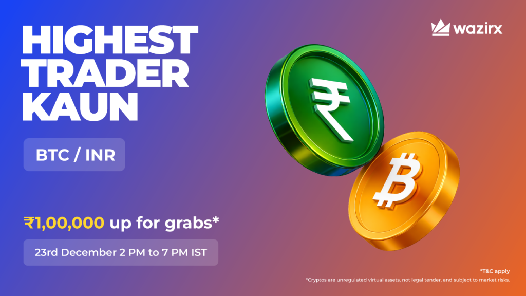 Highest Trader Kaun: BTC/INR