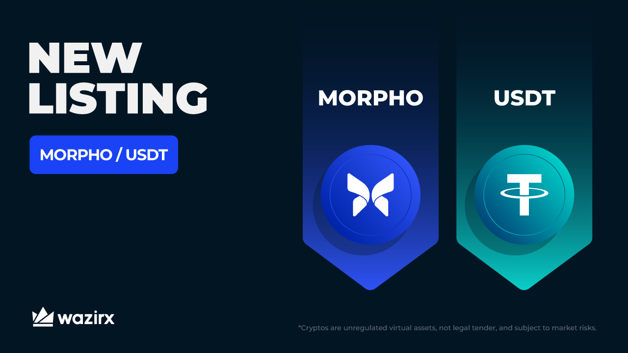 MORPHO/USDT trading on WazirX - WazirX Blog