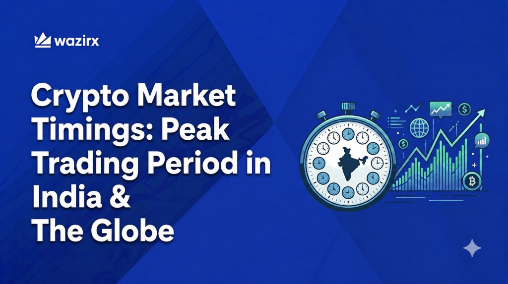 Crypto Market Timings: What Is the Peak Trading Period for Cryptos in India & the Globe?
