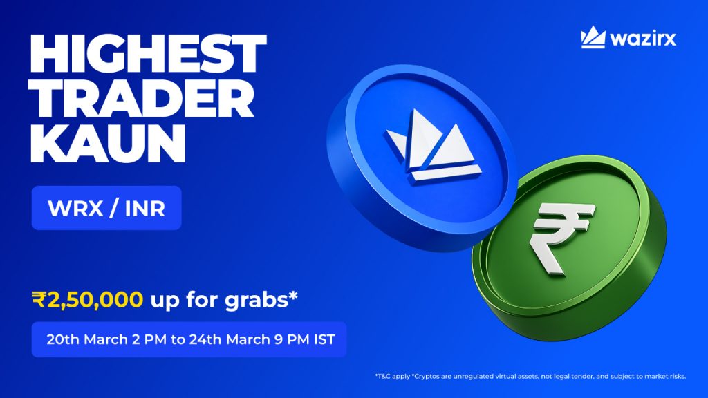 Highest Trader Kaun: WRX/INR
