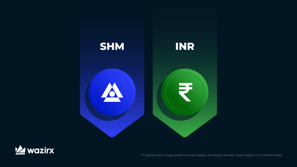 Trade SHM/INR on WazirX