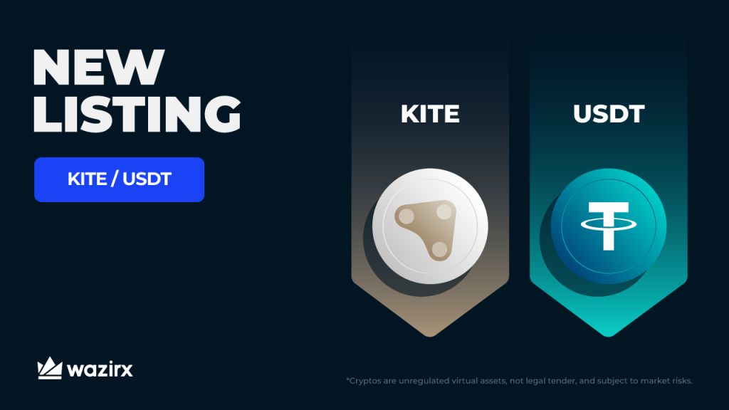 KITE is now listed on WazirX