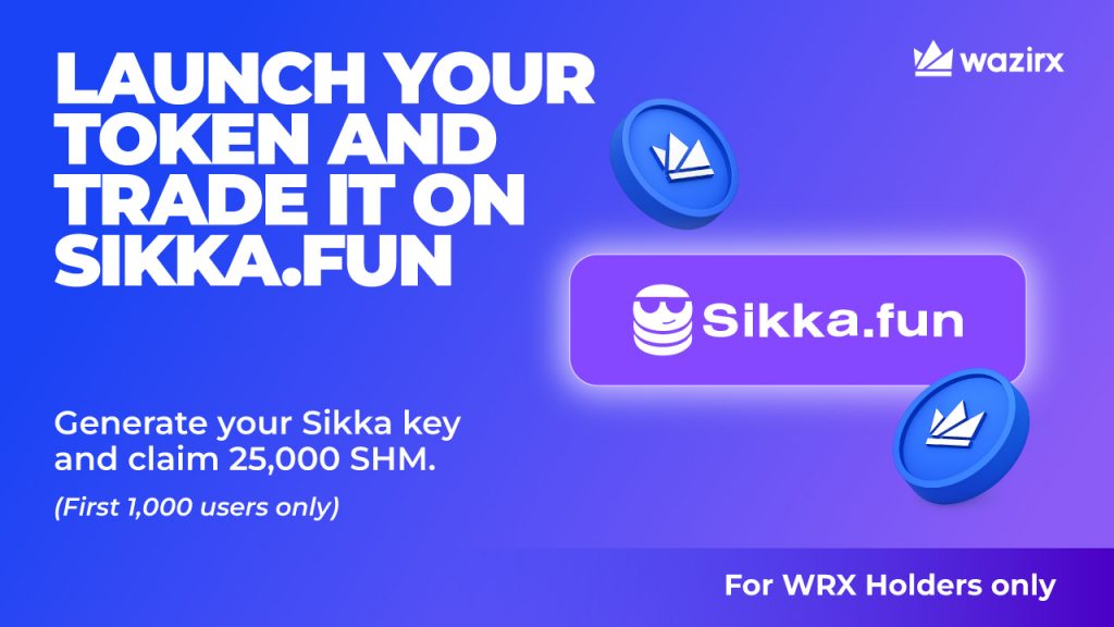 WRX Holders Can Claim 25,000 SHM: Phase 4 of the Sikka.fun Airdrop Is Live