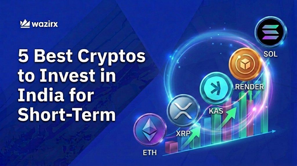 Explore the best cryptos to invest in India for short-term in July 2026. Compare them by momentum, liquidity, risk, and short-term growth potential.