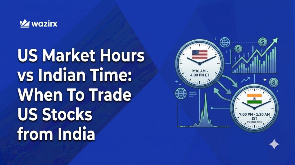Check US market hours in India, including NYSE and Nasdaq timings, daylight saving changes, and when to follow US stocks from India.