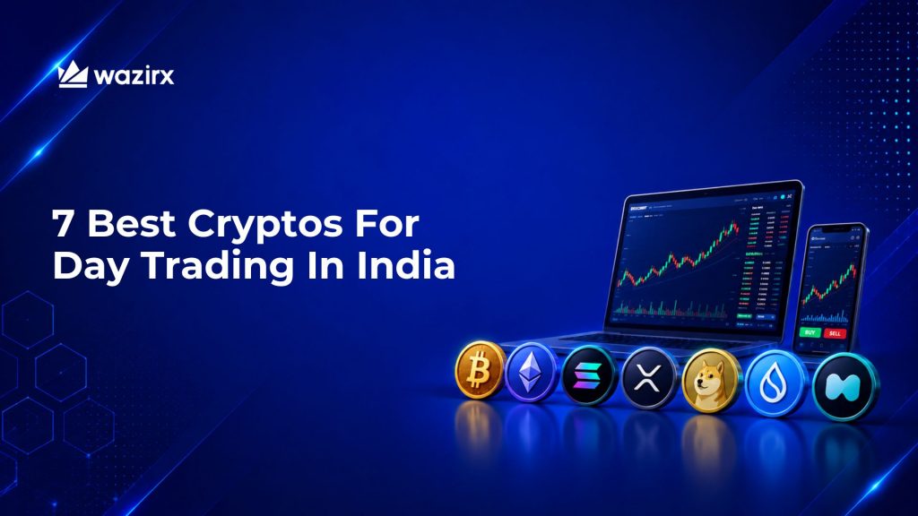 This guide covers seven cryptos to watch for day trading in October 2026: Bitcoin, Ethereum, Solana, XRP, Dogecoin, Sui, and Chainlink.