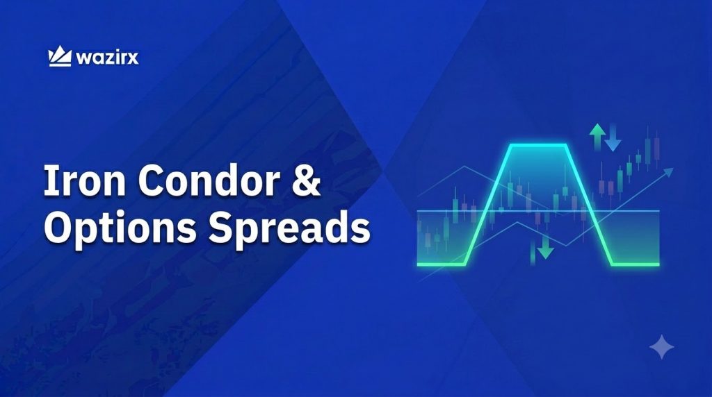 Learn how the iron condor strategy works in crypto options, with BTC examples, profit and loss calculations, options spreads, and risks.
